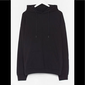 Nasty Gal The Wait is Over-sized Hoodie